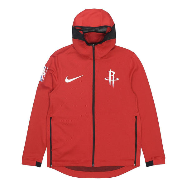 

Куртка Nike houston rockets Player Edition Hooded Jacket Red, красный