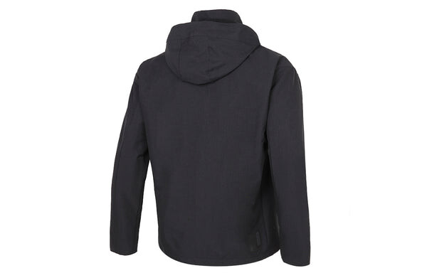 Куртка adidas Wj Jkt Warm Solid Color Casual Sports Hooded Jacket Black, черный — фото 2