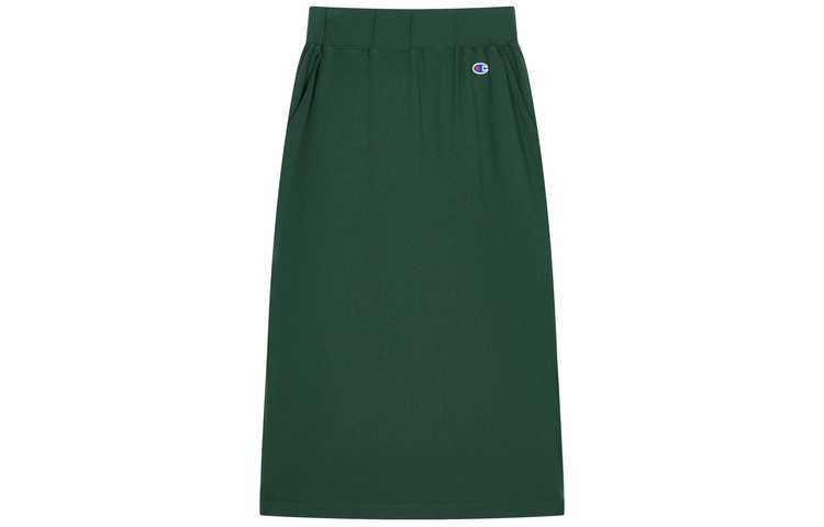 

Вязаная длинная юбка женская Champion, темно-зеленый