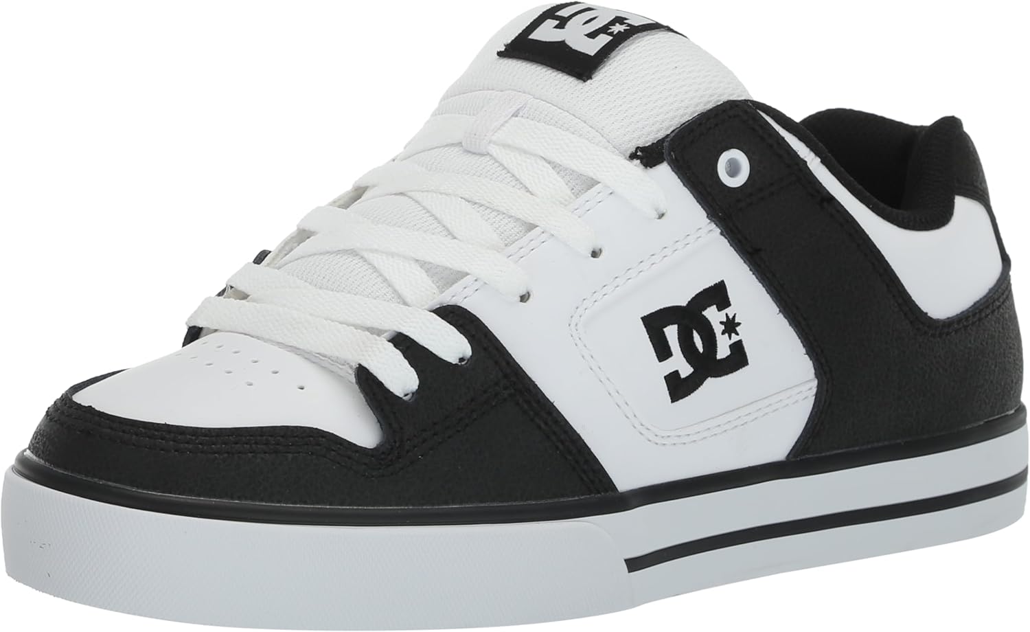 

Мужские кеды DC Pure Casual низкие на шнуровке для скейтборда Dc Shoes, белый/черный