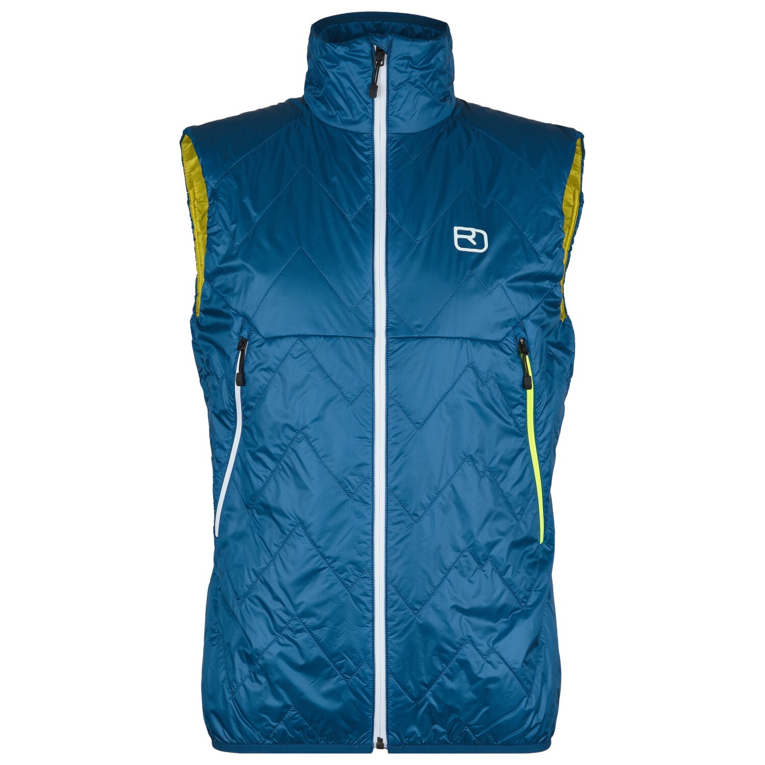 

Шерстяной жилет Ortovox Swisswool Piz Vial Vest, цвет Petrol Blue