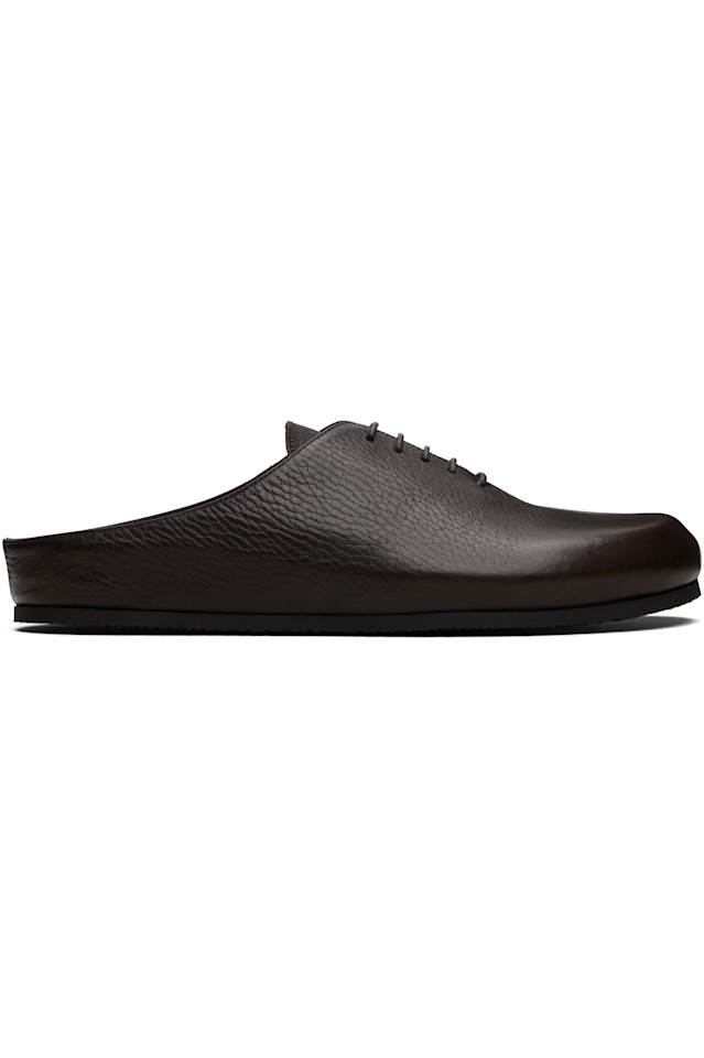 

Jacquemus Коричневые дерби «les mules derbie»