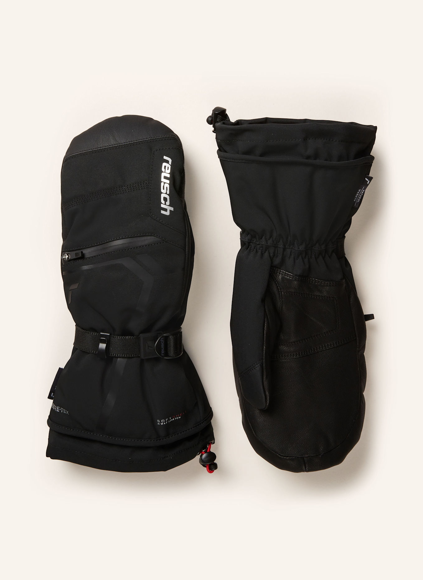 

Лыжные перчатки down spirit gtx Reusch, черный