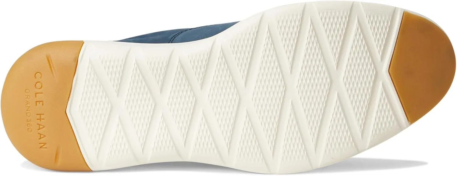 Туфли Cole Haan Grand Men's Crosscourt Baseline Trainers, Big Dipper Nubuck Ivory — фото 3