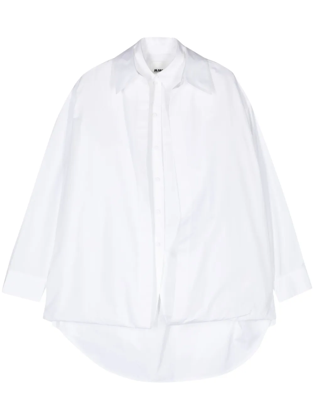 

Многослойная рубашка JIL SANDER, белый