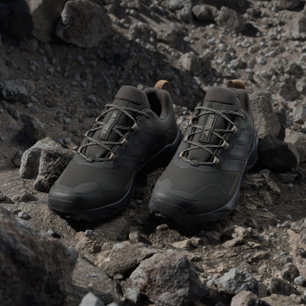 Кроссовки Adidas Terrex Skychaser Ax5 Hiking Shoes, цвет Shadow Olive/Carbon/Savanna — фото 4
