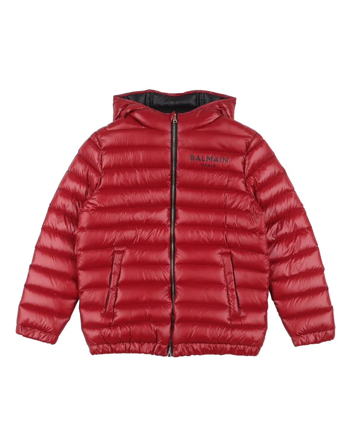 Пуховик с принтом BALMAIN, Brick