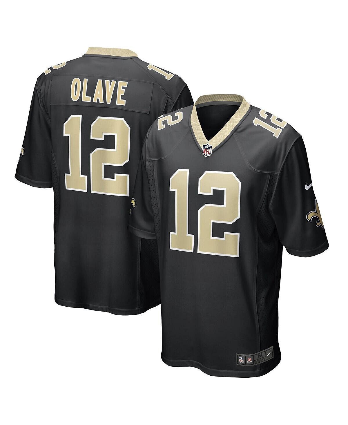 

Мужская черная футболка Криса Олава New Orleans Saints драфта НФЛ 2022 года, выбранная в первом раунде Nike, Черный, Мужская черная футболка Криса Олава New Orleans Saints драфта НФЛ 2022 года, выбранная в первом раунде Nike