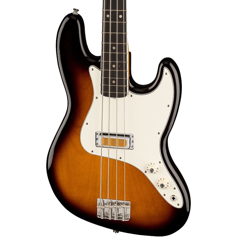 

Басс гитара Fender Gold Foil Jazz Bass - Ebony Fingerboard, 2-Color Sunburst