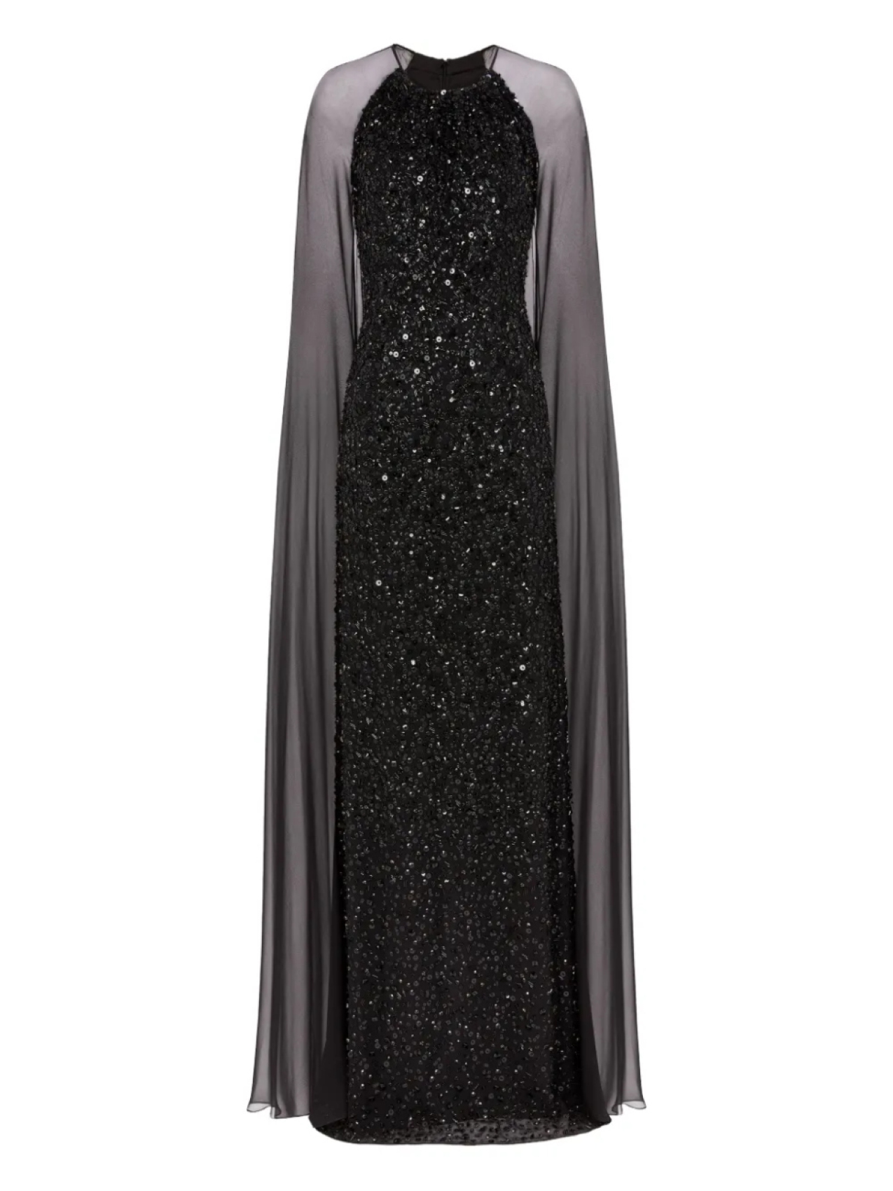 

Jenny Packham платье макси Elite, черный