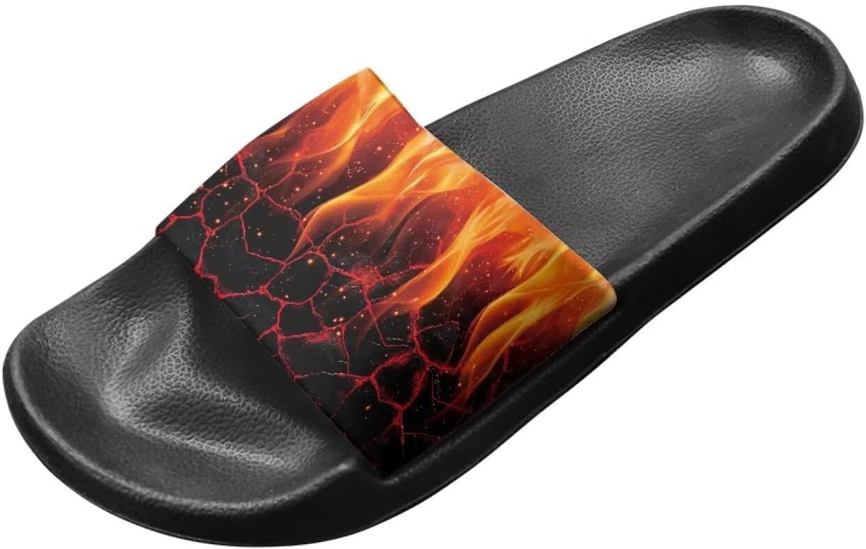 Тапочеки Jrysaedy House Slides, Flame Magma — фото 2