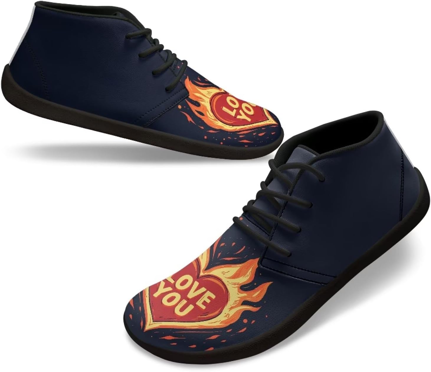 

Мужские минималистичные обувь Fuxowvby, Модные кроссовки с широкой носочной частью, Кроссовки для тренировок с нулевым перепадом, размер US 5-14, Heart