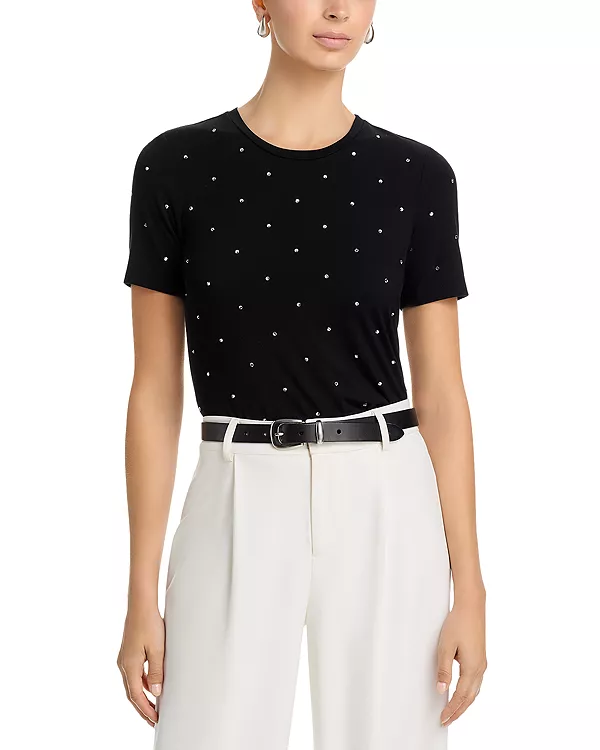 

Футболка с украшениями Stormy L'Agence, черный