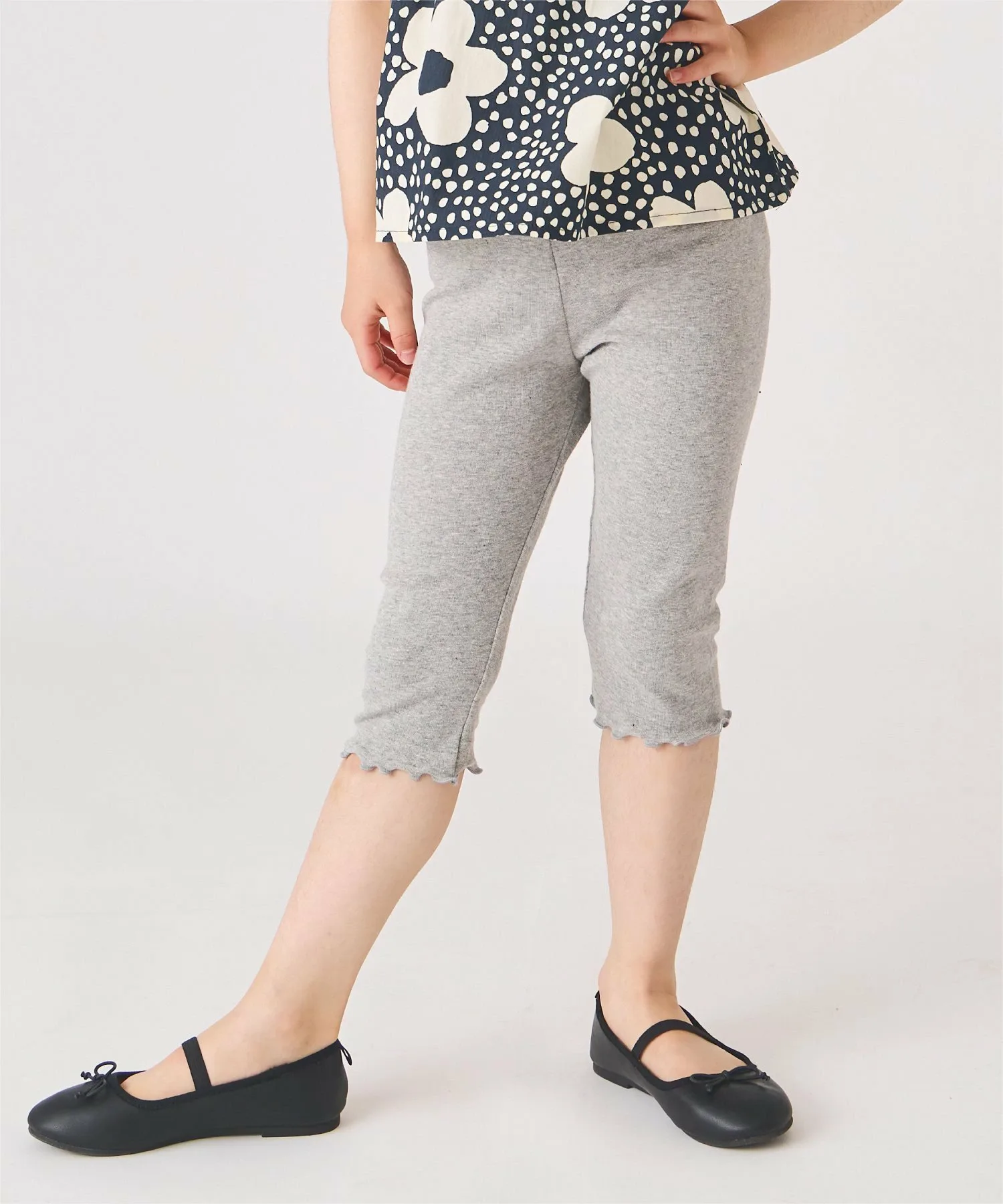 6-дюймовые эластичные леггинсы Ever Closet, Top Gray