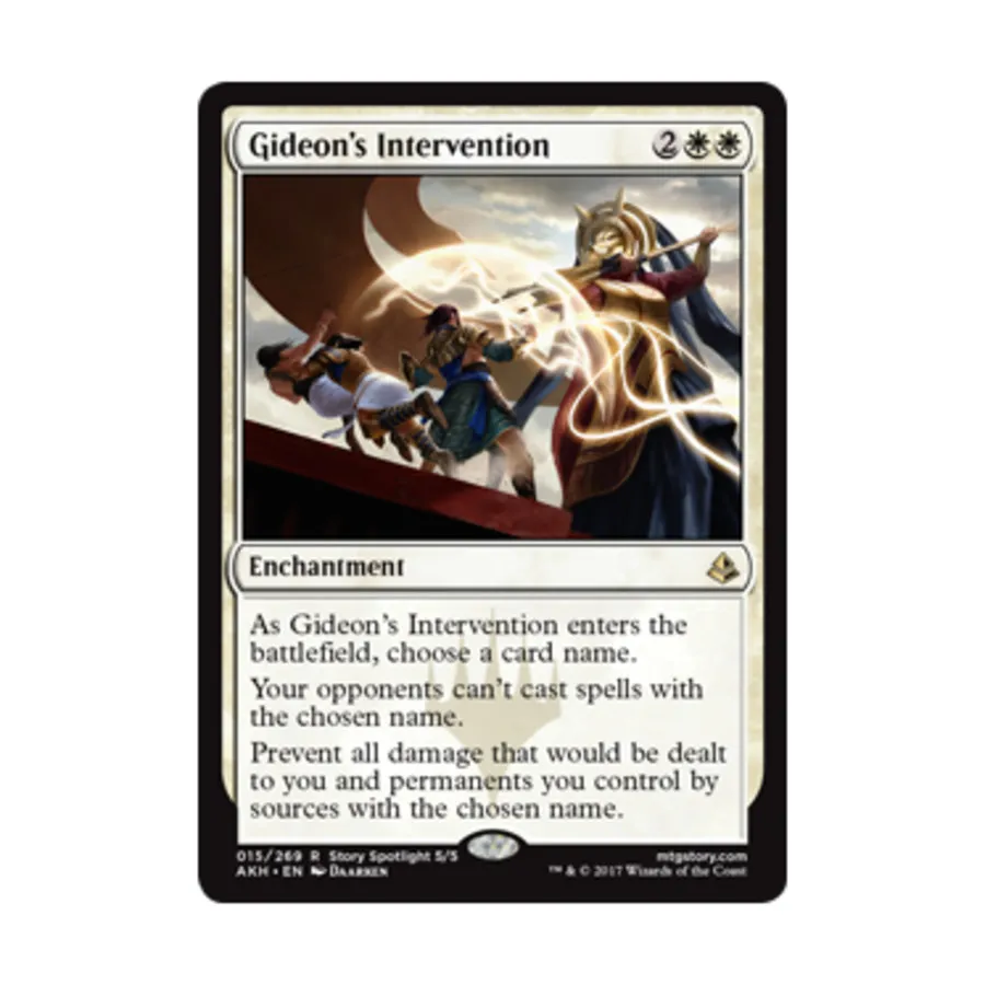 

CCG Вмешательство Гидеона (клавиша R), MTG - Amonkhet