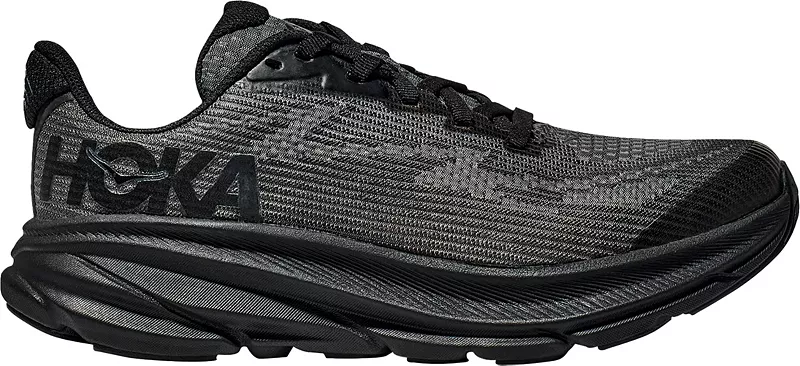 

Детские кроссовки Clifton 9 для начальной школы HOKA, черный