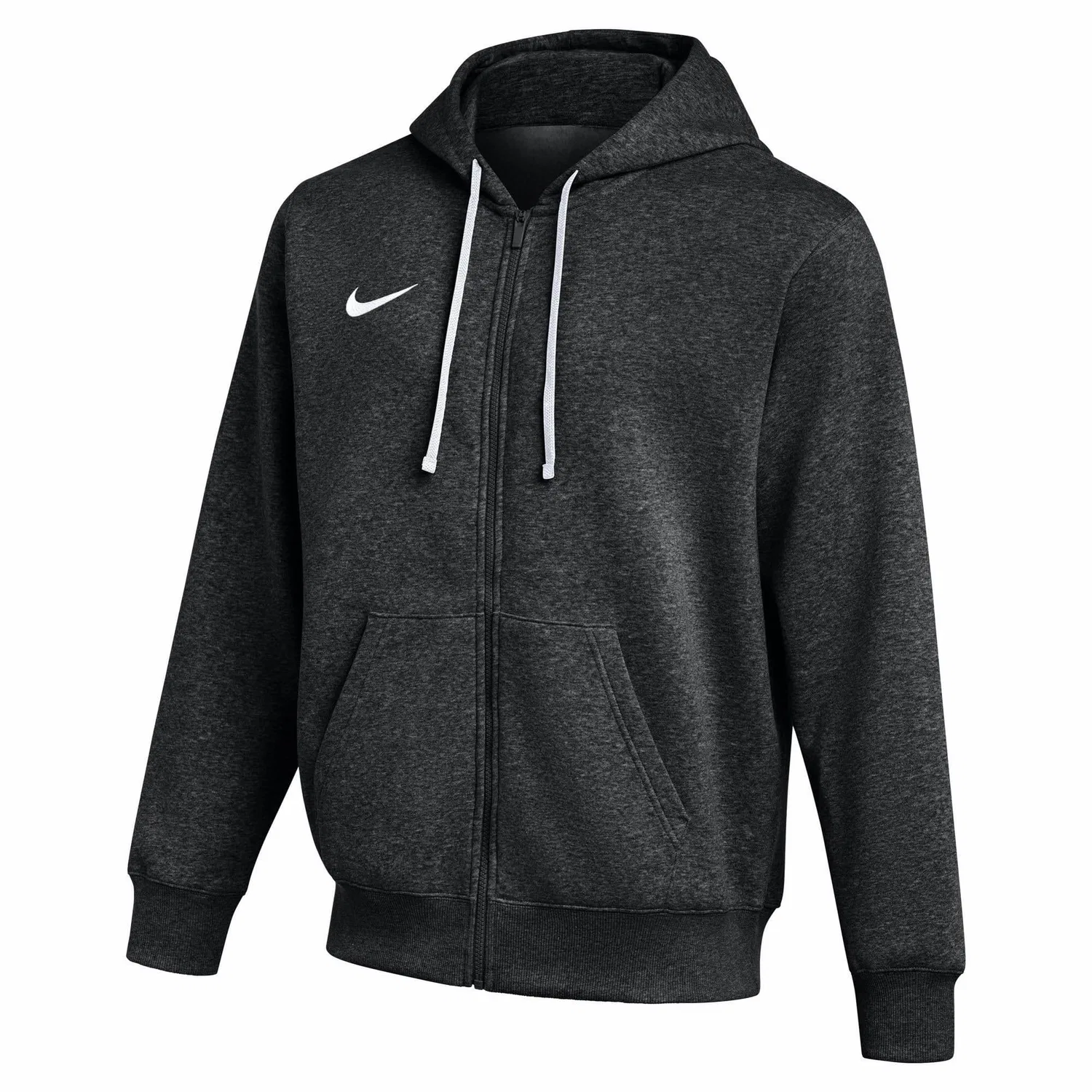 Спортивная кофта на молнии, черная, Nike, черный