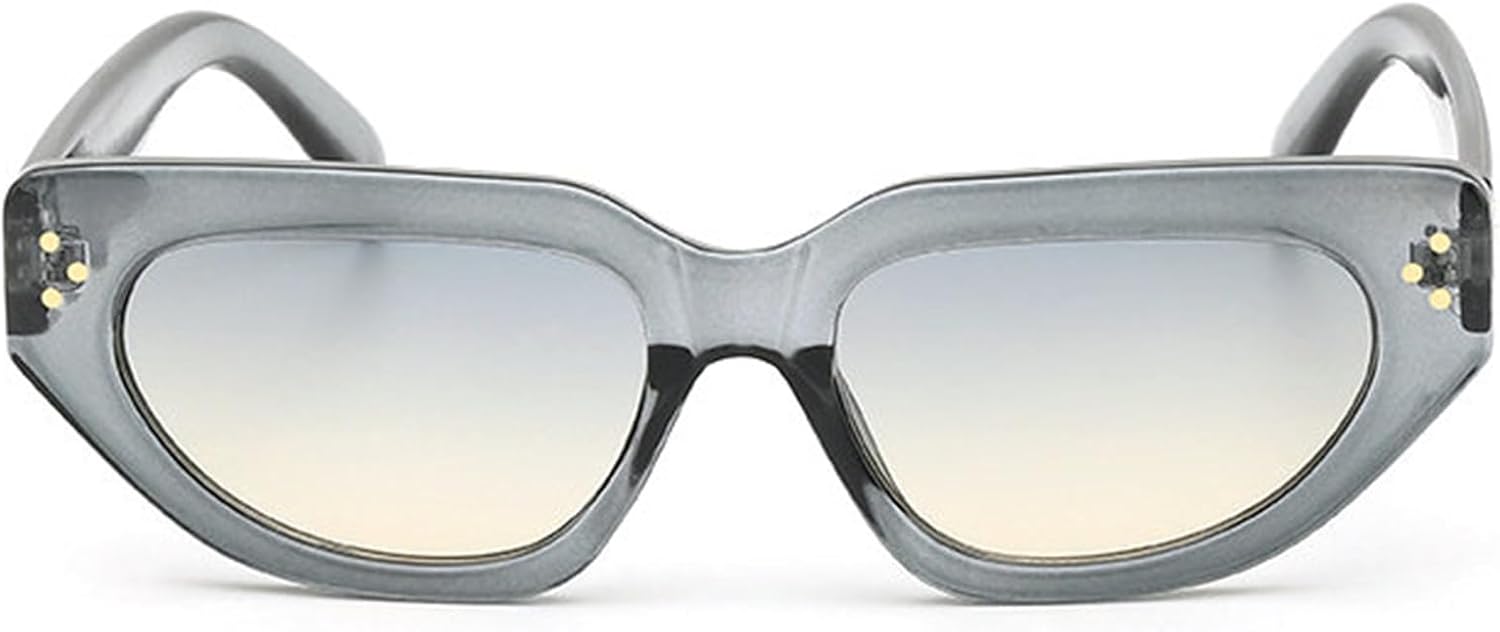 

Солнцезащитные очки Willochra в стиле ретро «кошачий глаз» для женщин, модные очки 90-х, маленькие солнцезащитные очки с градиентным переходом, защита от УФ-излучения UV400, винтажные женские очки для путешествий, C5