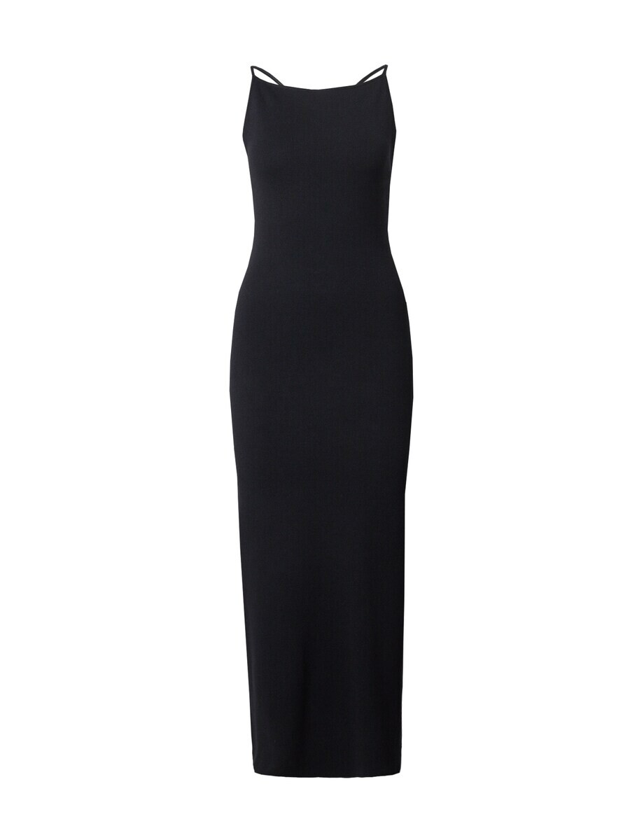 

Вязаное платье Gina Tricot Knitted dress, черный