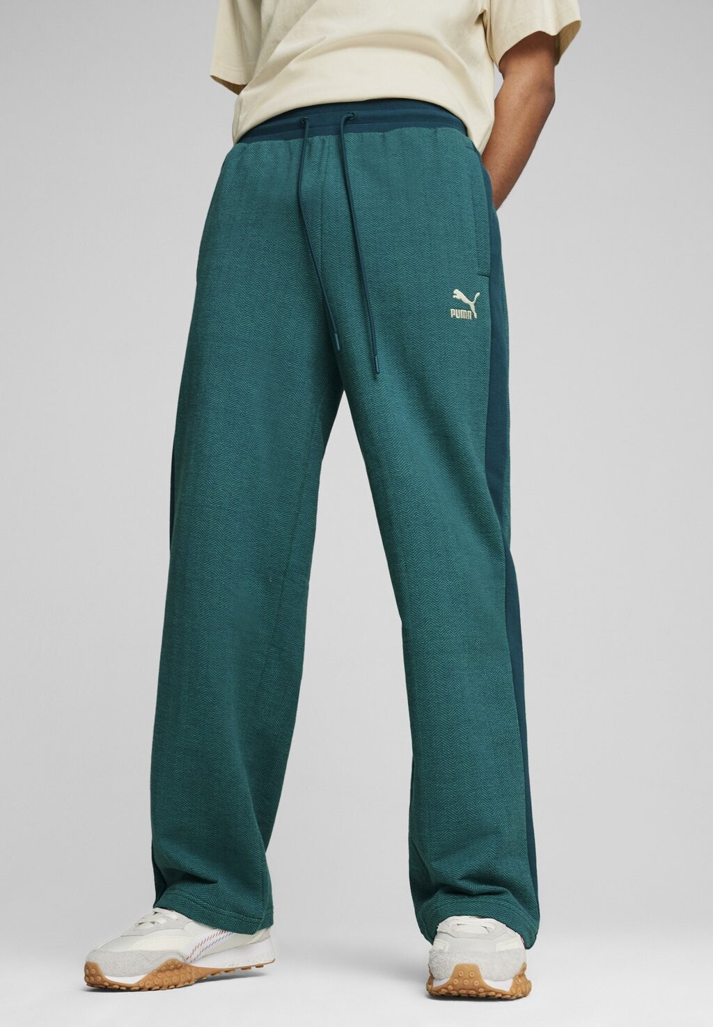 

Спортивные брюки RELAXED Puma, зеленый