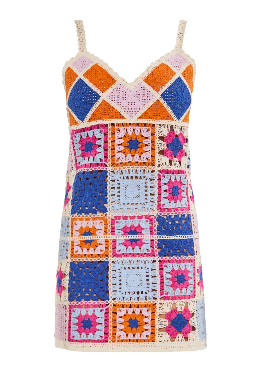 

Летнее платье IZIA, цвет Beige/Blue/Pink/Magenta