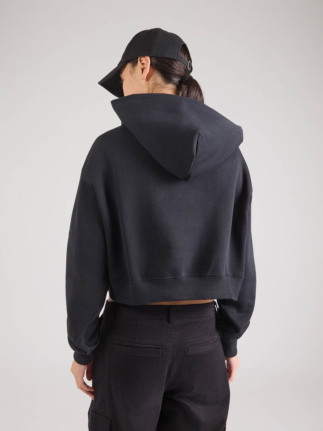 Nike Sportswear Толстовка 'PHNX FLC' в черном цвете — фото 2