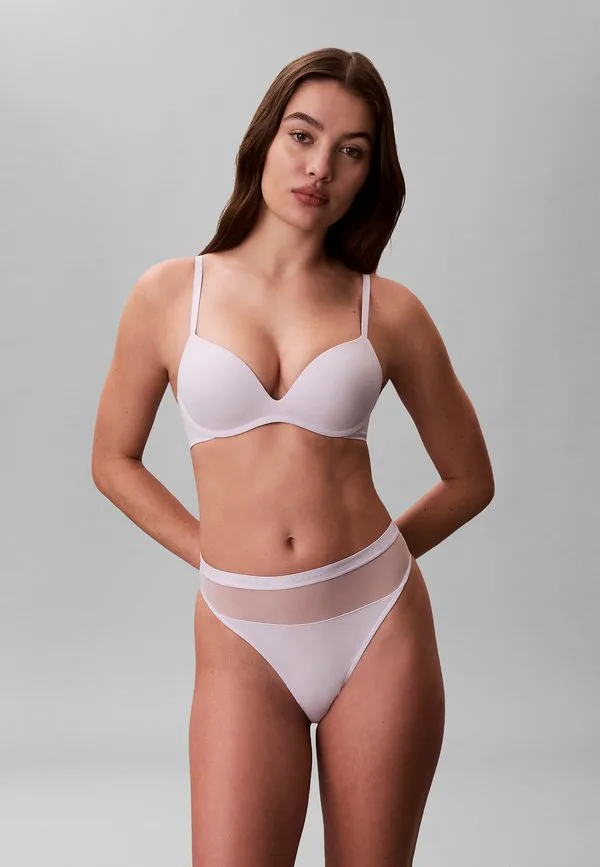 Прозрачные стринги Calvin Klein, Frosty Lilac