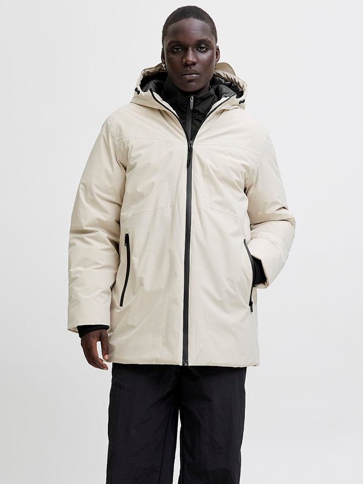 

Jack & Jones Парка "Планета" кремового цвета