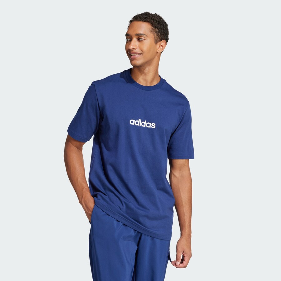 Футболка ADIDAS ORIGINALS Essentials, marine blue — фото 2