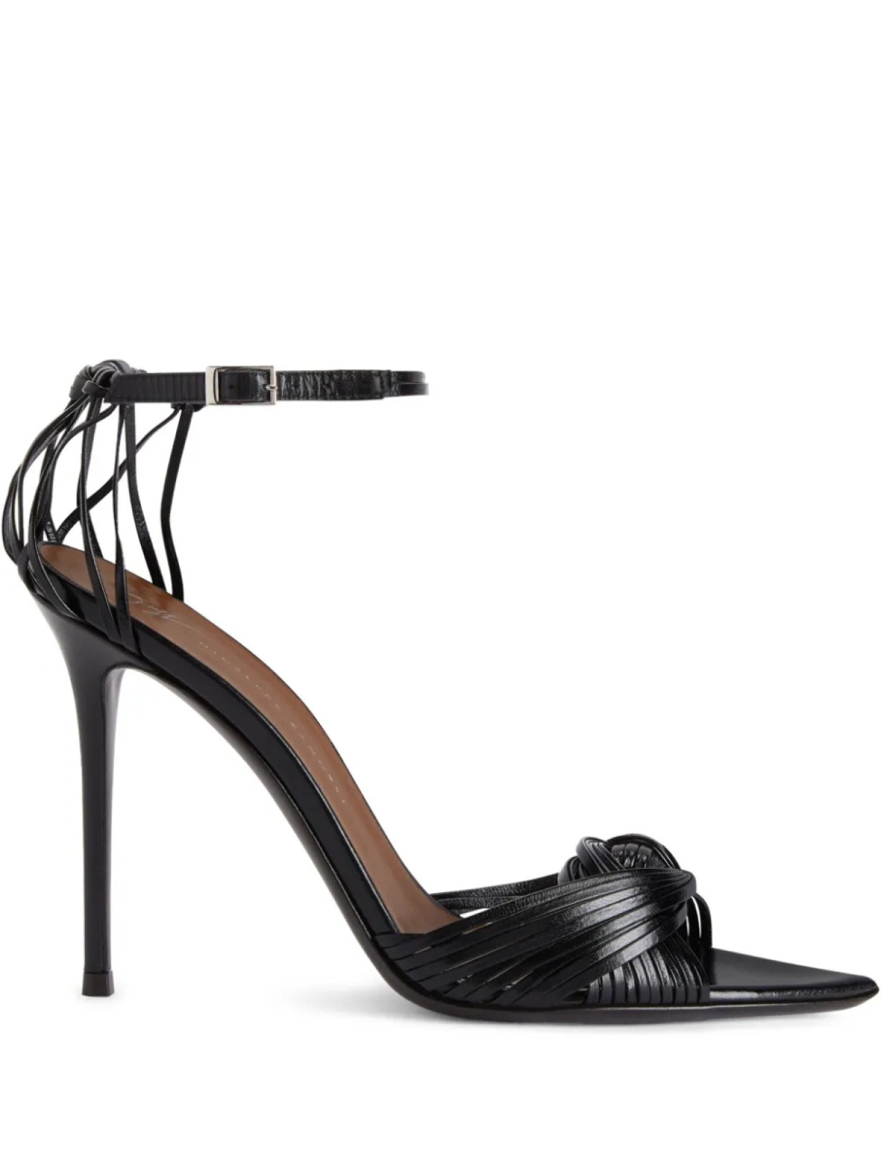 Giuseppe Zanotti сандалии с ремешками, черный