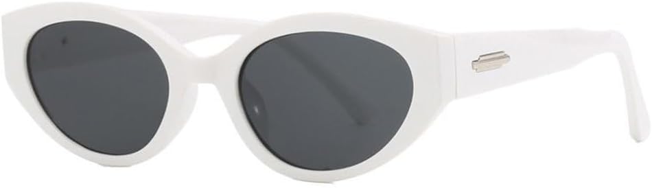 

Солнцезащитные очки LVTFCO для женщин, форма «кошачий глаз», защита от ультрафиолета UV400, для путешествий, вождения, женские солнцезащитные очки, белые и серые, White Gray