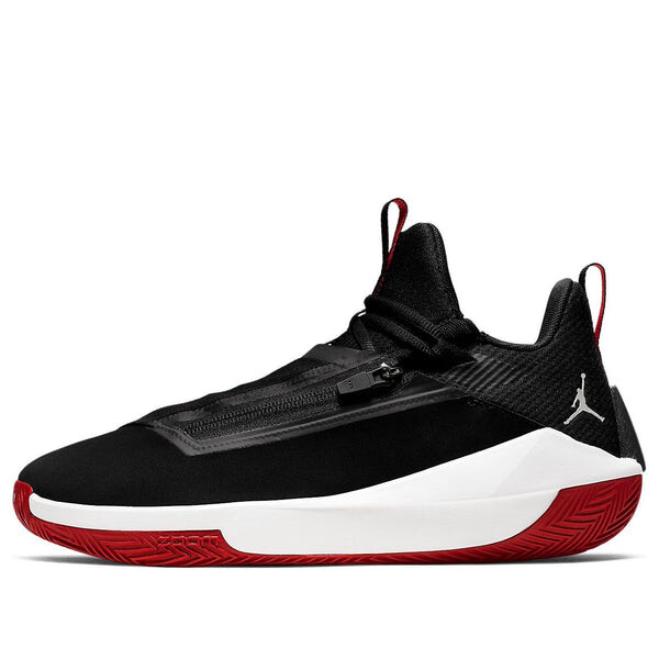 

Кроссовки jumpman hustle pf красные Air Jordan, черный