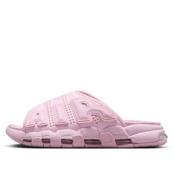 Тапочки air more uptempo slides 'pink foam' Nike, розовый
