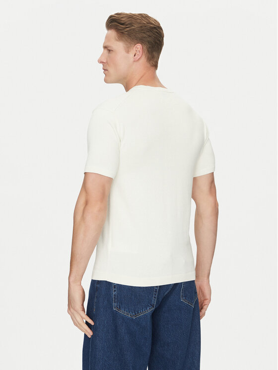 Футболка обычного кроя K10K114485 Calvin Klein, бежевый — фото 3
