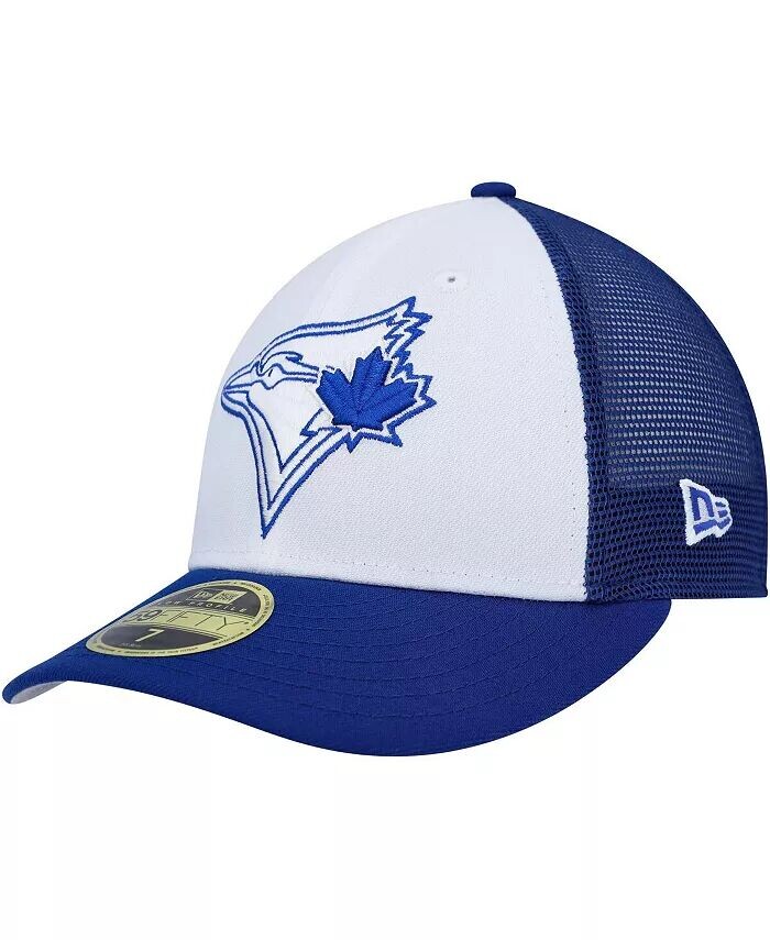 

Мужская белая кепка Royal Toronto Blue Jays 2023 On-Field Batting Practice Low Profile 59FIFTY Fitted Hat New Era