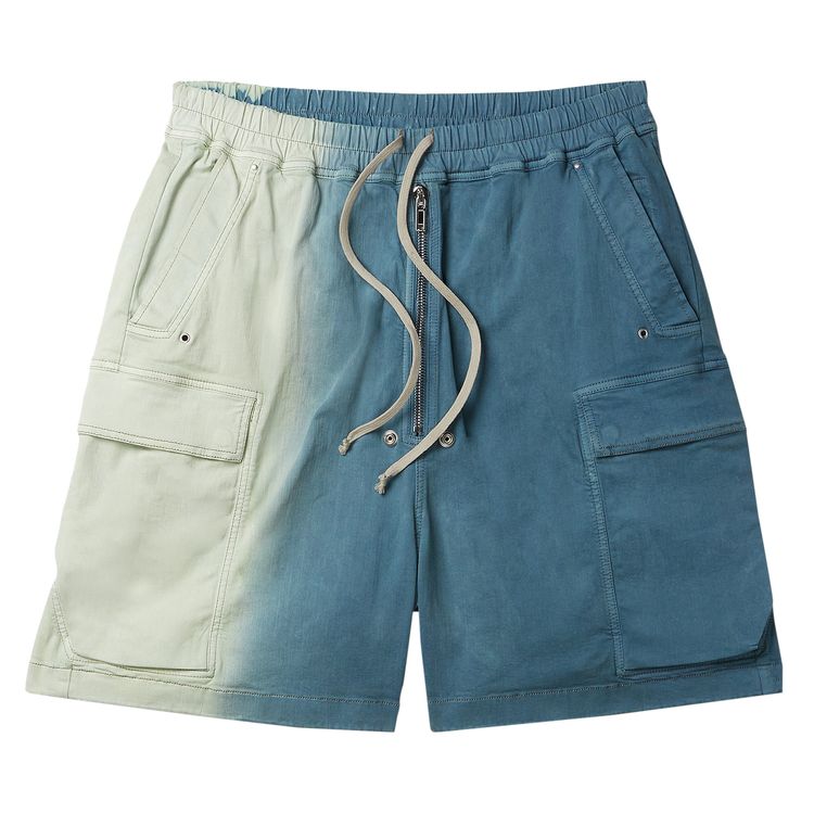 

Шорты Rick Owens DRKSHDW Cargobela Shorts 'Toothpaste Degrade', белый