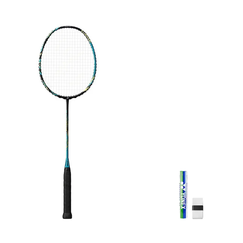 

YONEX Sky Axe Collection AX885-GEX бадминтонная ракетка для атакующей игры, жесткая головка, продвинутый уровень, унисекс, 4U/G5, Jadeite Blue
