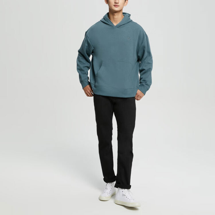 Толстовка мужская Lake Blue Calvin Klein, цвет Lake Blue — фото 2