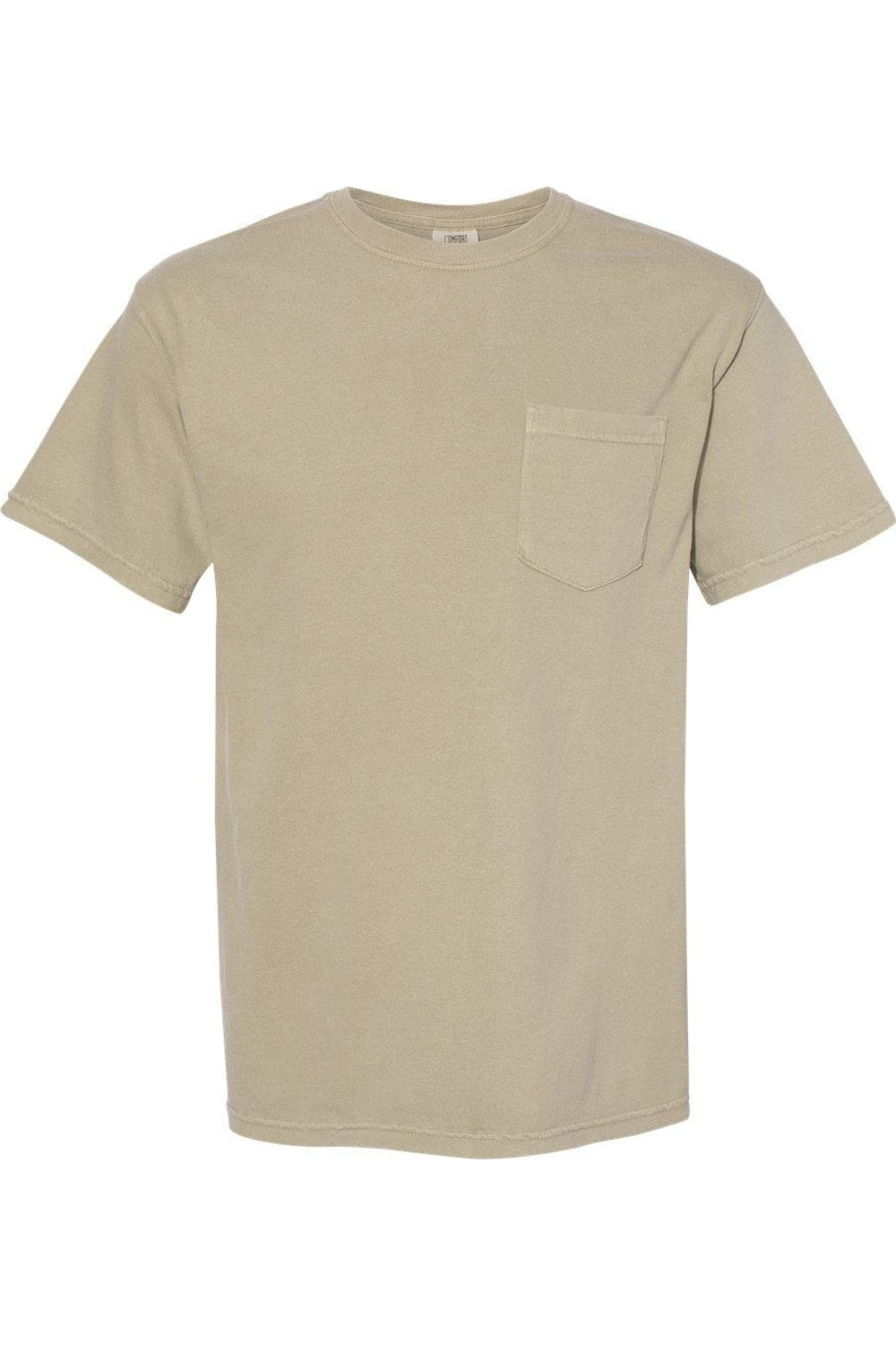 

Футболка Comfort Colors Garment-Dyed Heavyweight Pocket, хаки