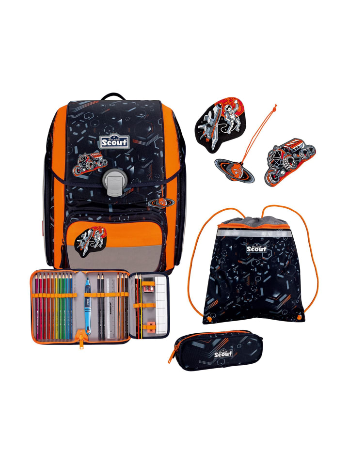 

Scout Набор школьных сумок Genius, 4 предмета, в цвете Space Data