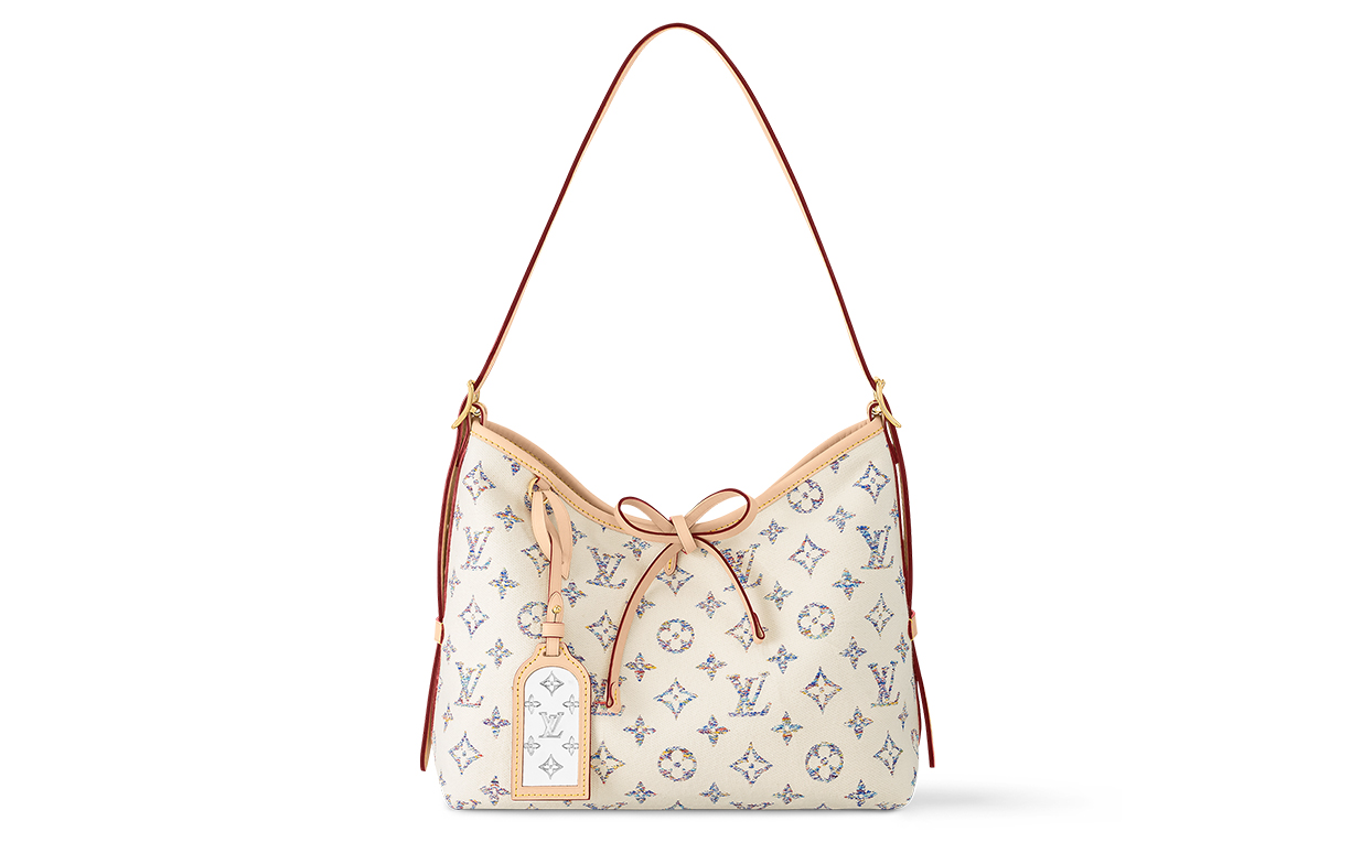 

Кожаная сумка-шоппер Carryall, портативная, через плечо, женская LOUIS VUITTON