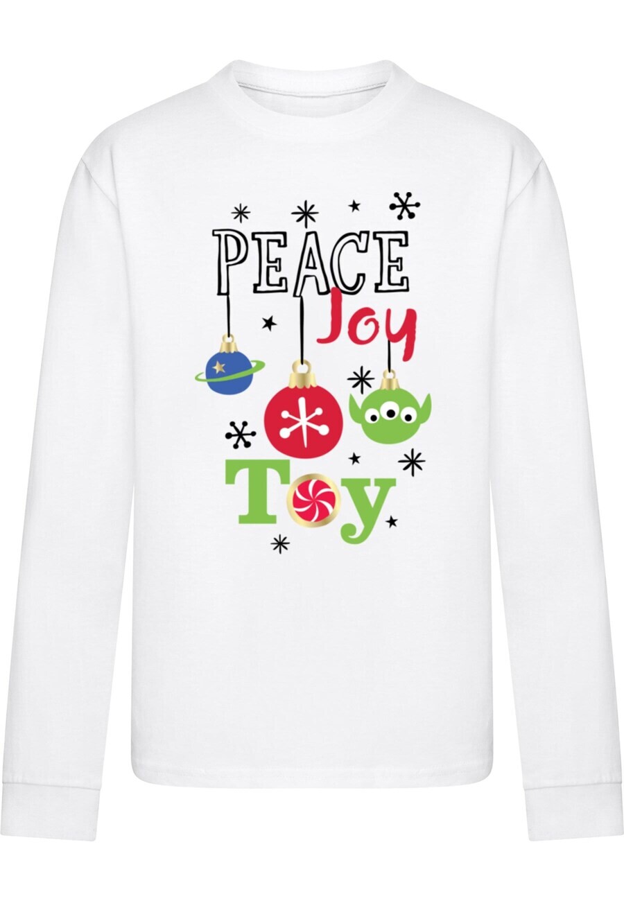 

Лонгслив ABSOLUTE CULT Shirt Toy Story - Xmas Peace Joy Toy, белый