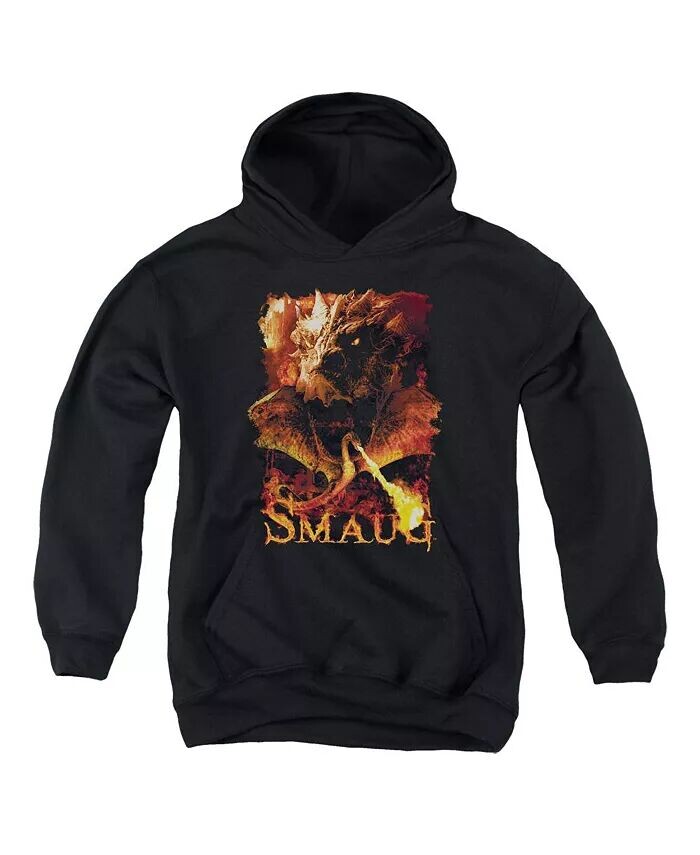 

Толстовка с капюшоном для мальчиков и подростков Smolder Pull Over Hobbit, черный