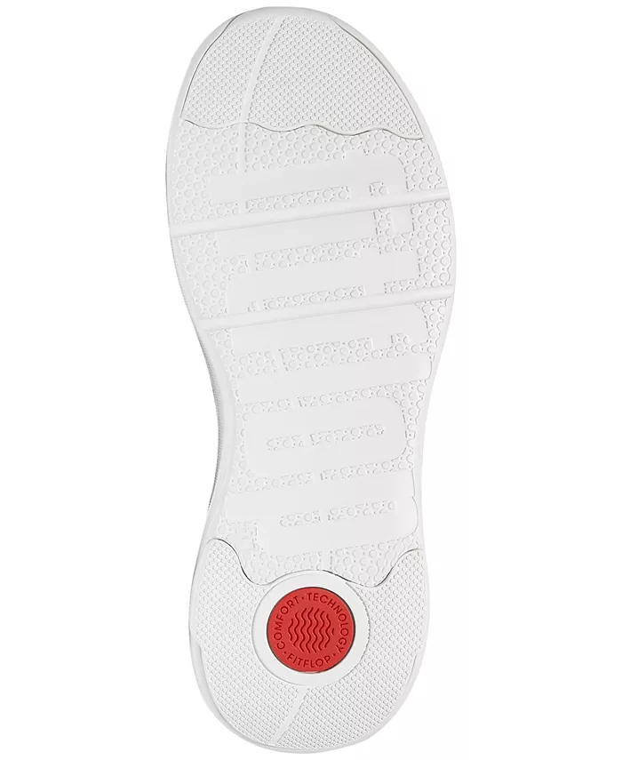 Женские кроссовки Super-Q с кристальной отделкой и шнуровкой Fitflop, черный — фото 4