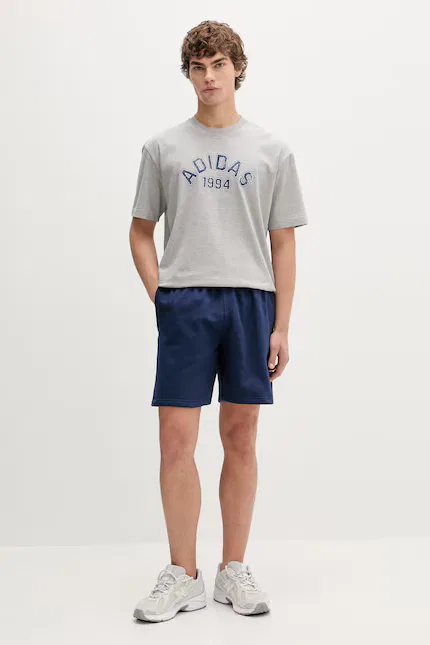 Футболка хлопковая Adidas Originals, серый — фото 2