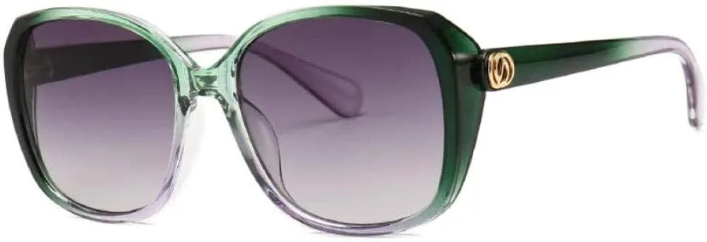 

Поляризованные солнцезащитные очки, квадратные солнцезащитные очки для женщин, винтажные солнцезащитные очки для женщин, градиентные линзы UV400 HUABDVCT, C05