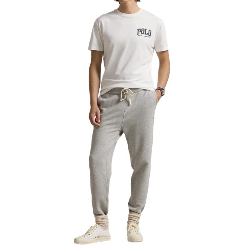 Футболка Custom Slim Fit Logo Polo Ralph Lauren, белый — фото 4