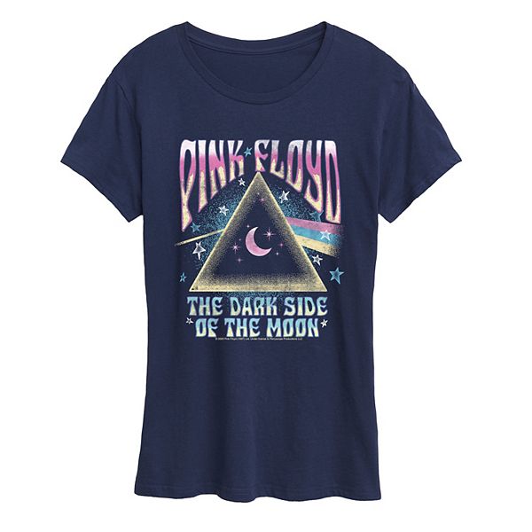 

Футболка женская Pink Floyd The Dark Side of the Moon с дистресс-принтом Licensed Character, Navy, Синий, Футболка женская Pink Floyd The Dark Side of the Moon с дистресс-принтом Licensed Character, Navy