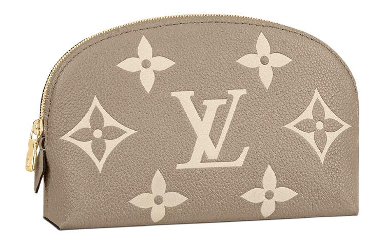 

LOUIS VUITTON Сумка-косичка из коровьей кожи Emprenite, женская, молочно-белая, с монограммой