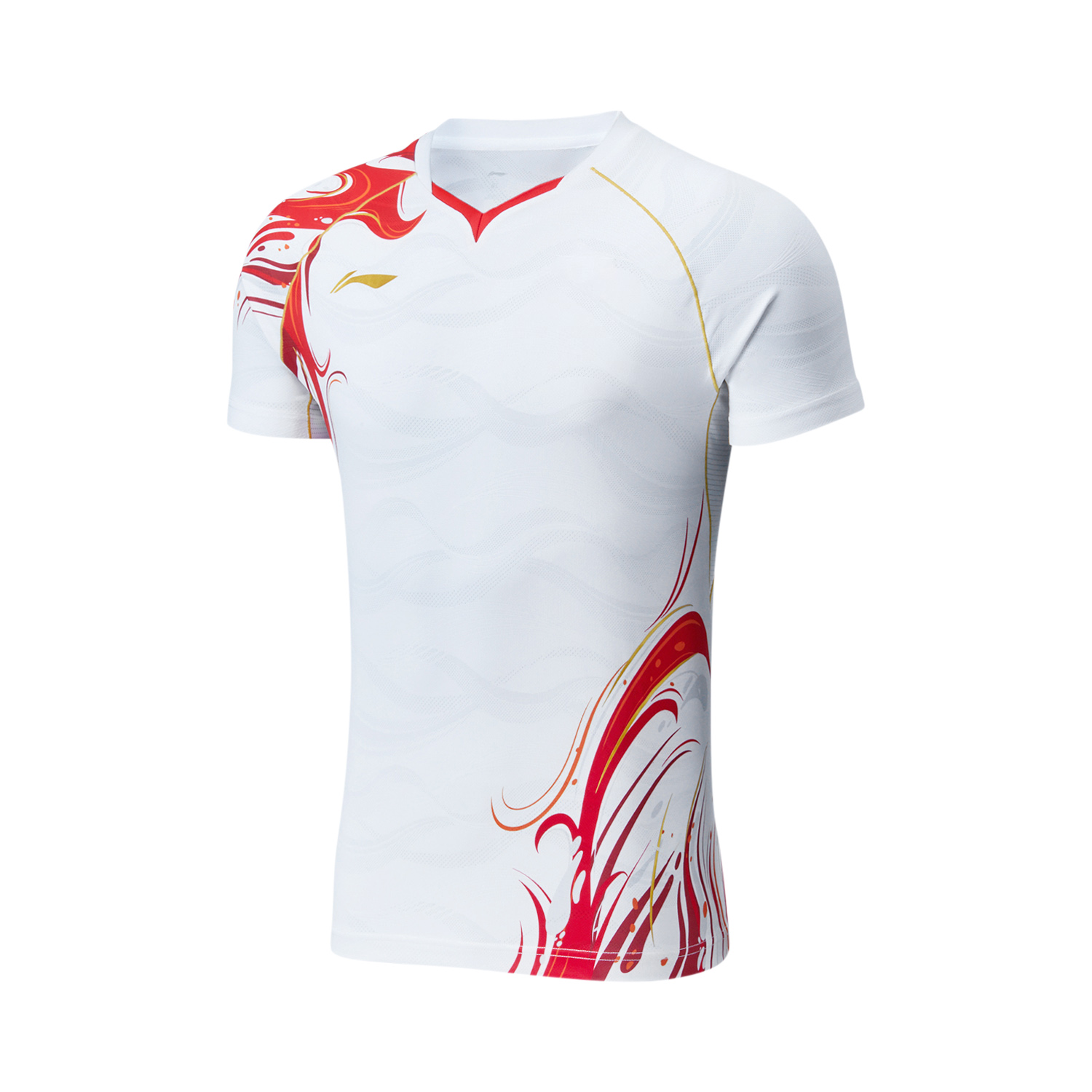 

LINING Футболка Badminton Series Badminton Clothing Unisex Standard White